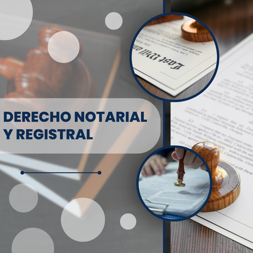 DERECHO NOTARIAL Y REGISTRAL